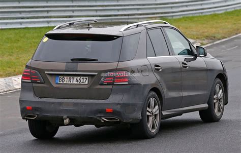 Spyshots: 2016 Mercedes ML / GLE Plug-in Hybrid First Photos - autoevolution