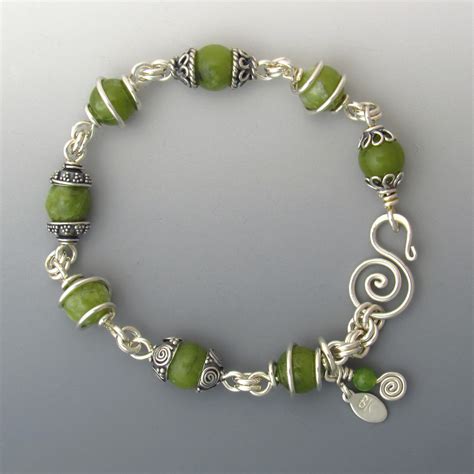 Jade Bracelet - BJChristian Designs Jewelry - Beauty For Your Soul