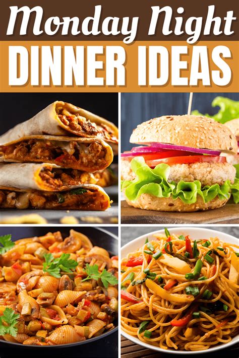 25 Easy Monday Night Dinner Ideas - Insanely Good