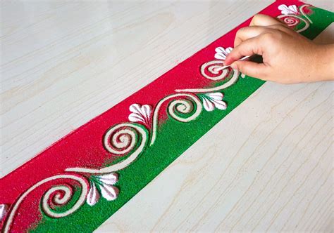 Border Rangoli Designs. Diwali Rangoli Designs. Border Rangoli Designs Easy. Rangoli Bo ...