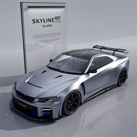 R36 Nissan Skyline GT-R design concept by Roman Miah and Avante Design ...