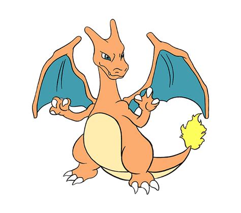 how to draw charizard Step: 21 | Charizard art, Pokemon drawings ...