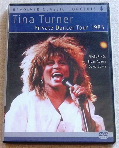 TINA TURNER Private Dancer Tour 1985 SOUTH AFRICA Cat# REVDVD525 inc. David Bowie | Subterania