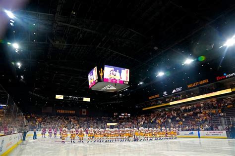 ASU hockey captain Josh Doan scores first goal at Mullett Arena