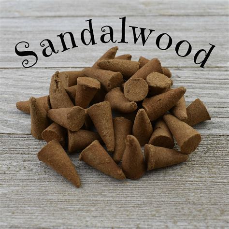 Sandalwood Incense Cones Hand Dipped Incense Cones | Etsy