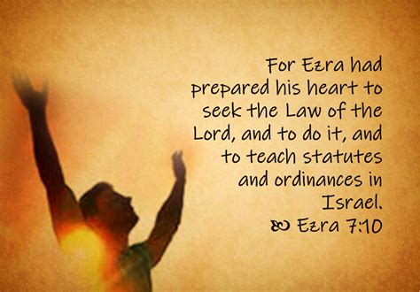 Ezra 7:10. Seek…Do…Teach - Wellspring Christian Ministries