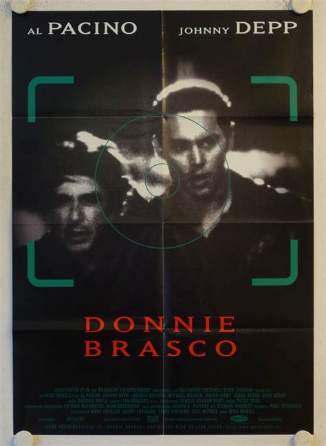 Donnie Brasco original release german movie poster