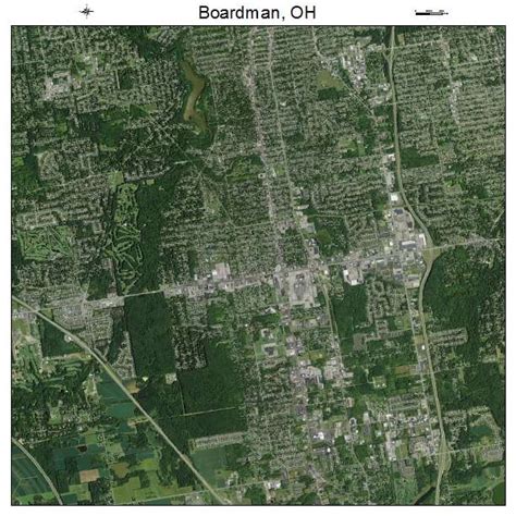 Aerial Photography Map of Boardman, OH Ohio