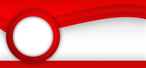 Red And White Background Banners Simple, Red White Banner, Independence Celebration, Republic Of ...