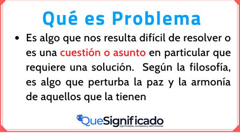 Problema: Definición y Resolución