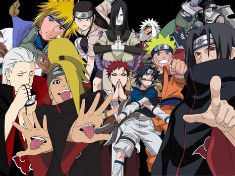 🔥 Download Naruto Shippuden Characters HD Wallpaper In Cartoons Imageci ...