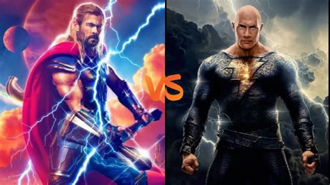 Thor Vs Black Adam in 2022 | Thor, Trinity, Black