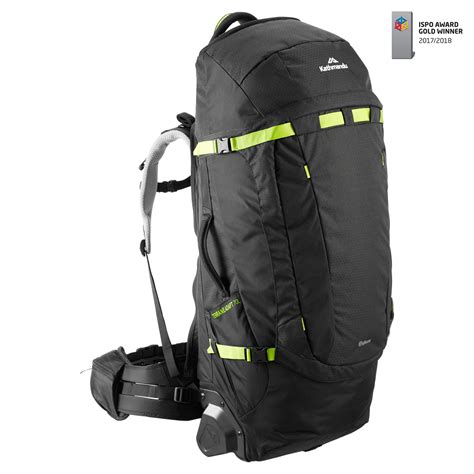 Kathmandu Terrane Adapt 70L Pack Trolley Bag Wheels Hybrid Travel ...