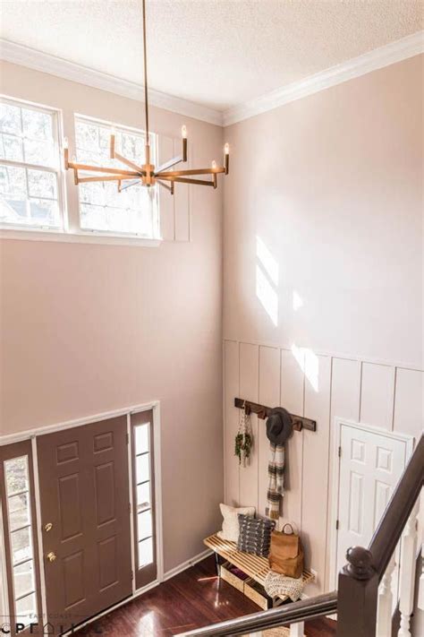 A pink foyer?! A fresh coat of paint can make a huge difference, and this HGTV Home by Sherwin ...