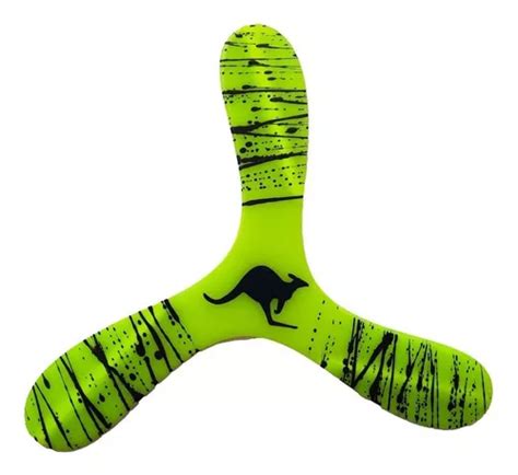 Boomerang Agile Fun Boomerang Beach Camping, 1 unidad, color verde lima | MercadoLibre