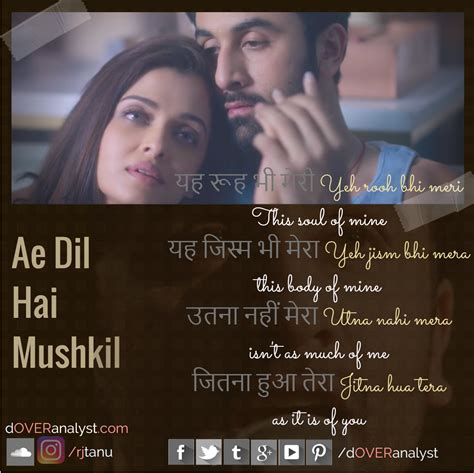 Ae Dil Hai Mushkil | Meaning Lyrics English Translation | Movie Review