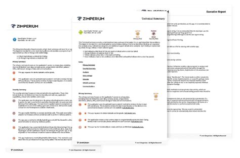 Mobile App Security Risk Analysis & Reputation Service | z3A