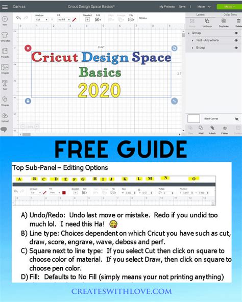 Cricut Design Space Tutorial - Creates with Love