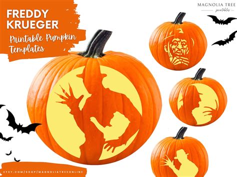 7+ Printable Freddy Krueger Pumpkin Stencils - Mom. Wife. Busy Life.