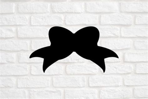 Bow Silhouette Vector Graphic by MagaArt · Creative Fabrica