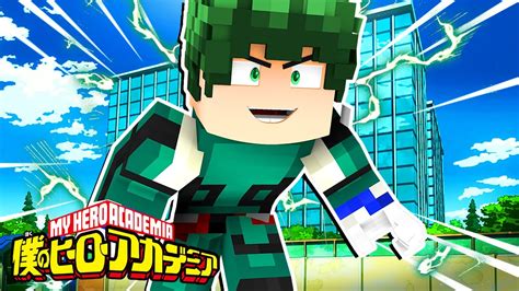 El Mejor MOD de MY HERO ACADEMIA para Minecraft! | Minecraft 1.15.2 - Forge - YouTube