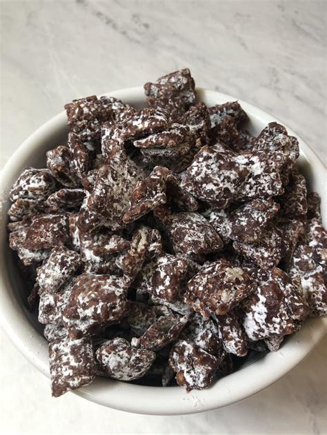 Chocolate Raspberry Chex Mix - Lynn's Kitchen Adventures