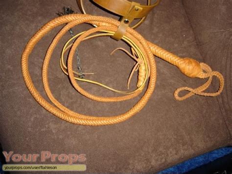 Indiana Jones And The Raiders Of The Lost Ark Indiana Jones' Bullwhip replica movie prop