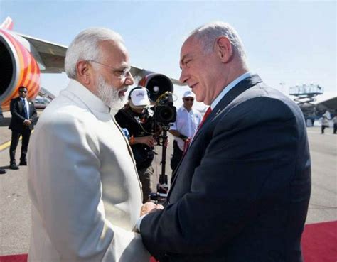 Narendra Modi becomes 1st Indian Prime Minister to land on Israeli shores | India News News ...