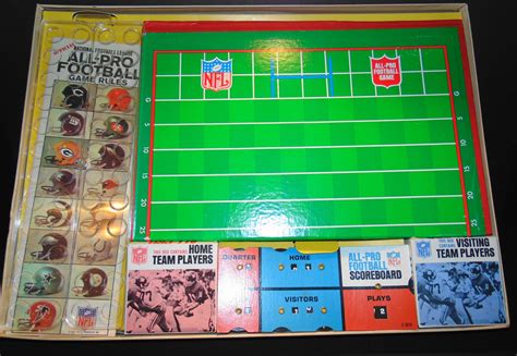 Football and other Sports Board Games – The National Electric Football ...