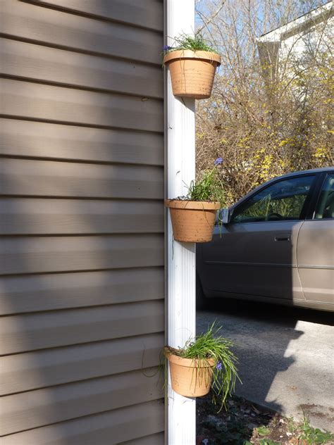 Edible and Elegant Urban Gardening : Drain Pipe Planters - Vertical ...