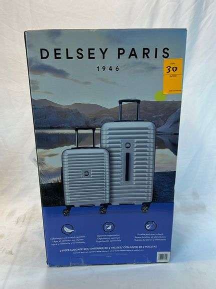 -DELSEY PARIS- 2-piece Hardside Trunk Set - NW Asset Services