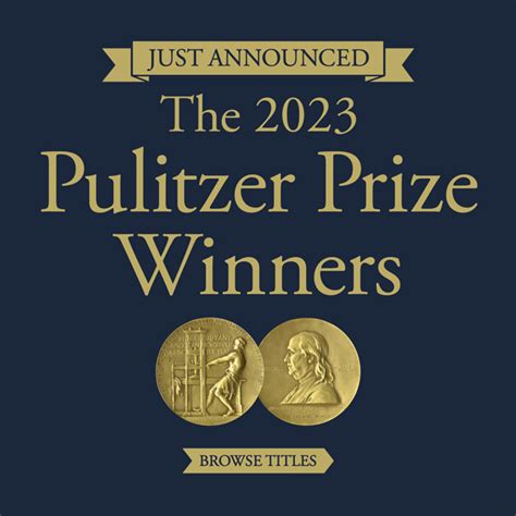 🖋️ Just announced: The 2023 Pulitzer Prize winners! - Powell's