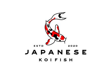 Koi Fish Logo, Fishing or Aquarium Logo Graphic by Weasley99 · Creative Fabrica