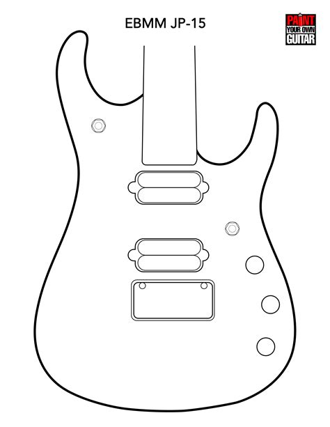 Body Shape Templates | Welcome To Paint Your Own Guitar!