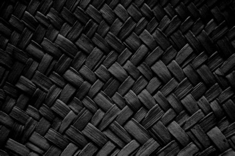 Black Woven Straw Texture Picture | Free Photograph | Photos Public Domain