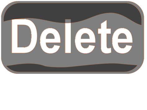 Delete Button Clip Art at Clker.com - vector clip art online, royalty free & public domain