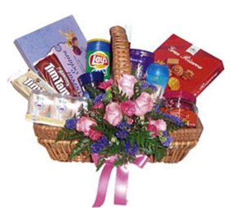 Kroger Gourmet Gift Basket with Flowers Cincinnati, OH, 45202 FTD Florist Flower and Gift Delivery