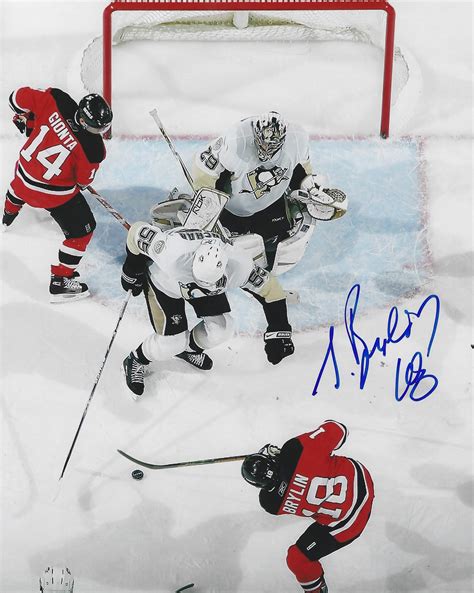 Autographed SERGEI BRYLIN 8x10 New Jersey Devils Photo - Main Line ...