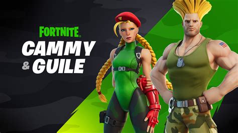 Guile and Cammy Street Fighter Fortnite Wallpaper, HD Games 4K ...