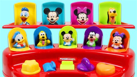 Disney Mickey Mouse Pop Up Pals Playset! - YouTube