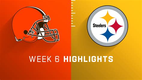 Cleveland Browns vs. Pittsburgh Steelers highlights | Week 6