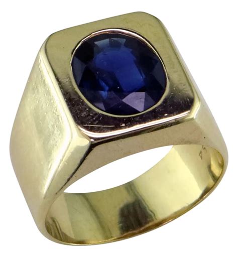 Vintage Blue Sapphire Ring - Mardon Jewelers