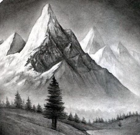 Pin by Sabrina WitchyWays 2 on Art B: Pencil Work | Landscape drawings ...