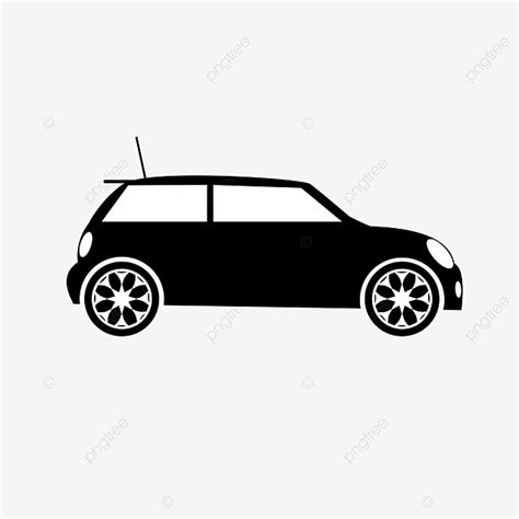 Basics Silhouette PNG Images, Black Car Silhouette Basic Vehicle, Car ...