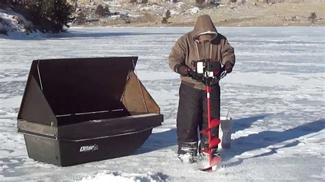 Ice Fishing - Curt Gowdy, Wyoming - Sunday 22nd December 2013 - YouTube