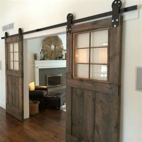 25 Sliding Barn Doors Ideas For A Rustic Feel - DigsDigs