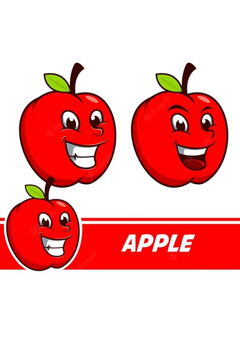 Premium Vector | Apple smile logo vector