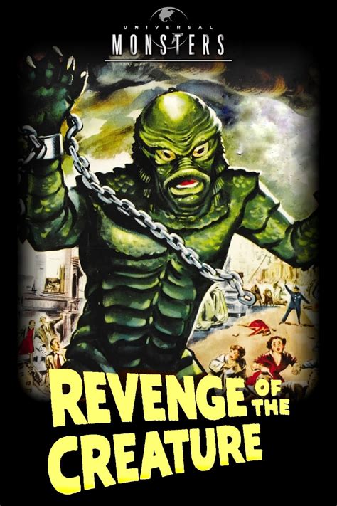 Revenge of the Creature (1955) - Posters — The Movie Database (TMDb)