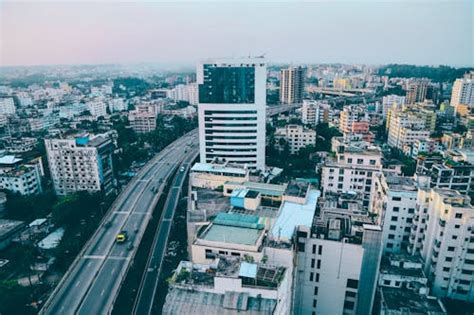 Drone Shot of a City · Free Stock Photo