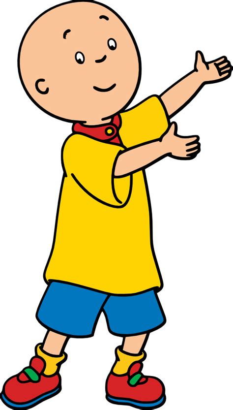 Crafting with Meek: Caillou SVG